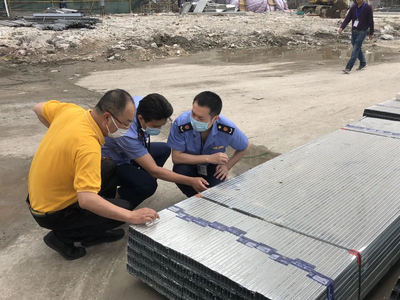 商標(biāo)侵權(quán)建材流入建筑工地，龍灣執(zhí)法部門重拳出擊